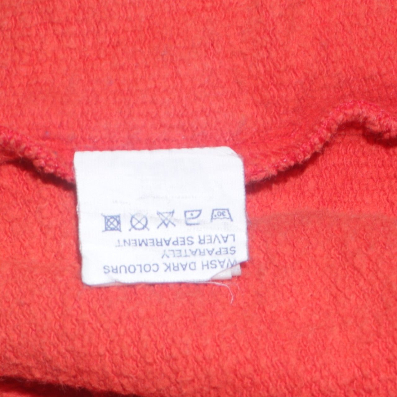 Nike Men's Red Colourblock Track Jacket L Vintage Sports Full Zip