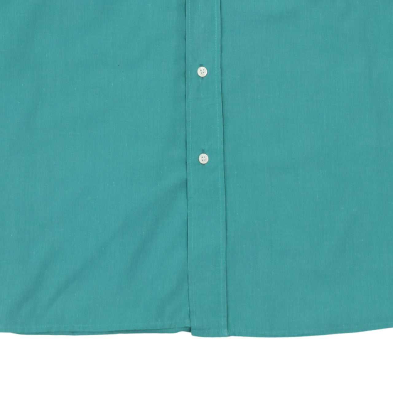 Ralph Lauren Men's Green Long Sleeve Button-Down Cotton Shirt L