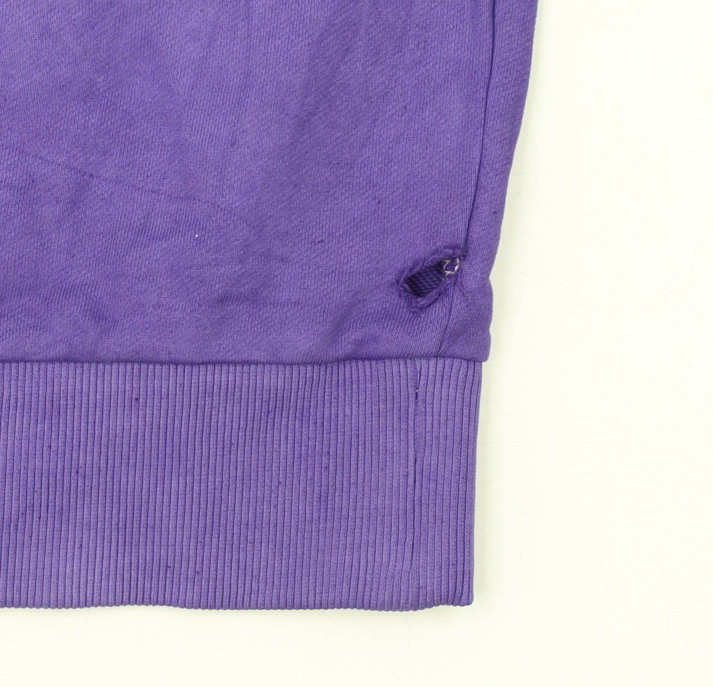 Calvin Klein Women’s Purple 1/2 Zip Cotton Sweatshirt Size S