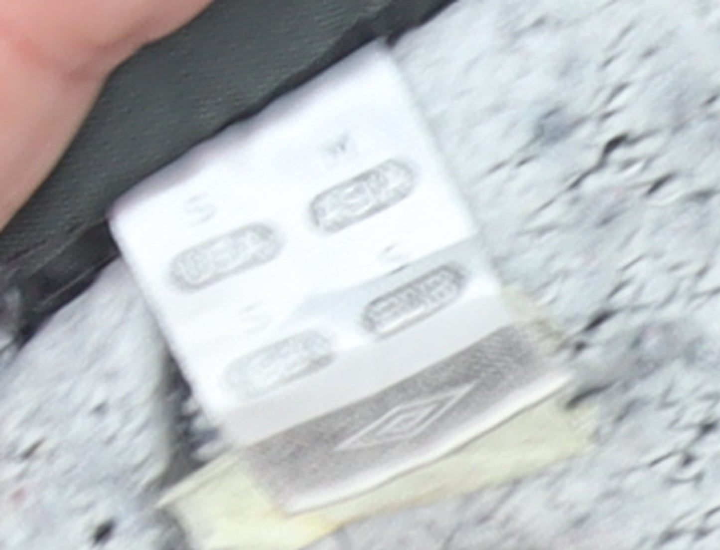 Umbro Men's Grey Fleece Sweatpants S Elastic Waist Jogger