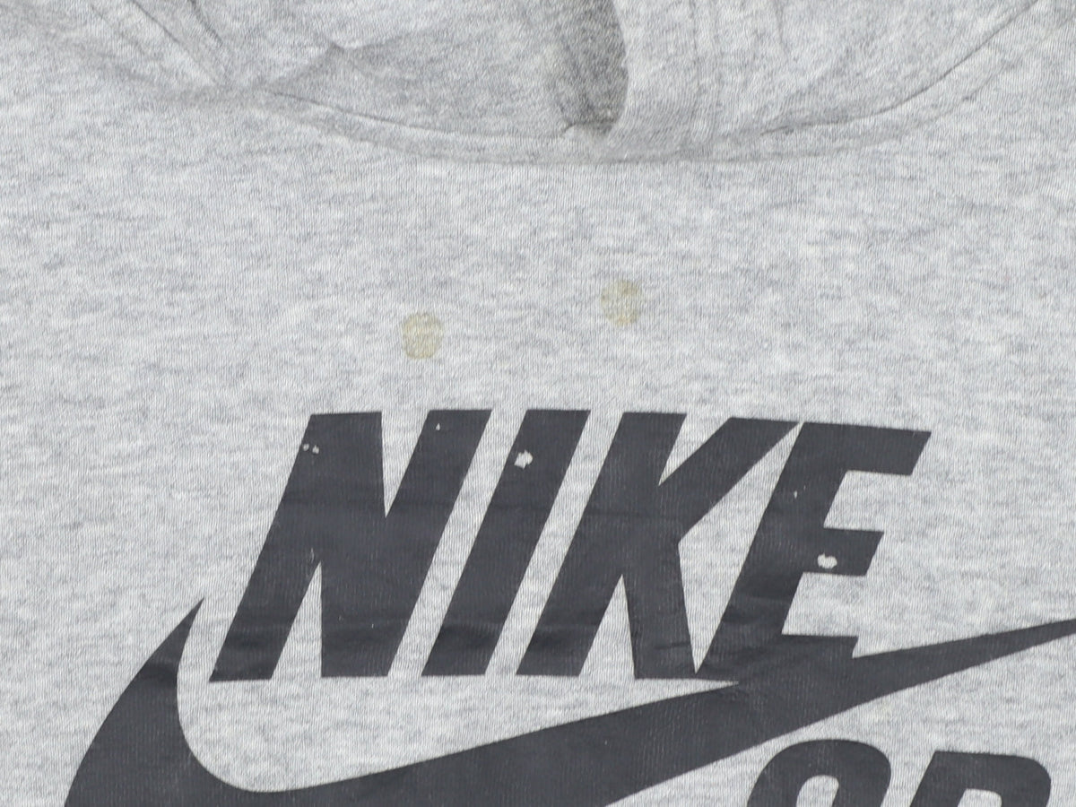 Nike SB Boys Grey Pullover Hoodie 12-13 Years Lined Cotton Blend