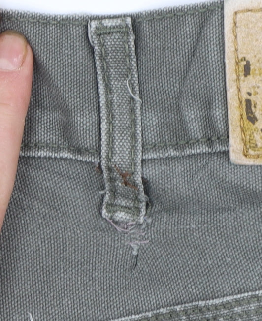 C.E. Schmidt Workwear Men's Grey 44x30 Straight Jeans Cotton Canvas