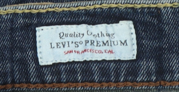 Levi's Premium 508 Men's Blue Straight Jeans W32 L34 Denim
