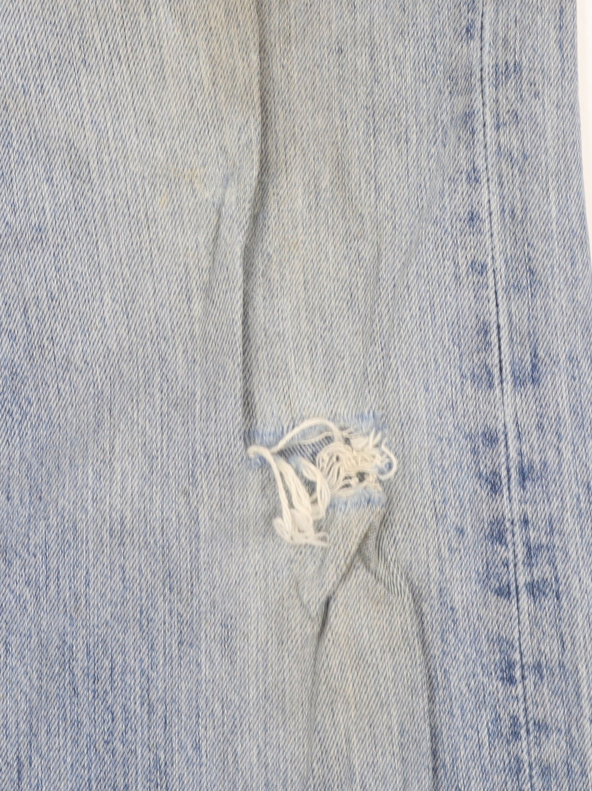 Levi's 501 Men's Blue Straight Leg Distressed Jeans W36 L34