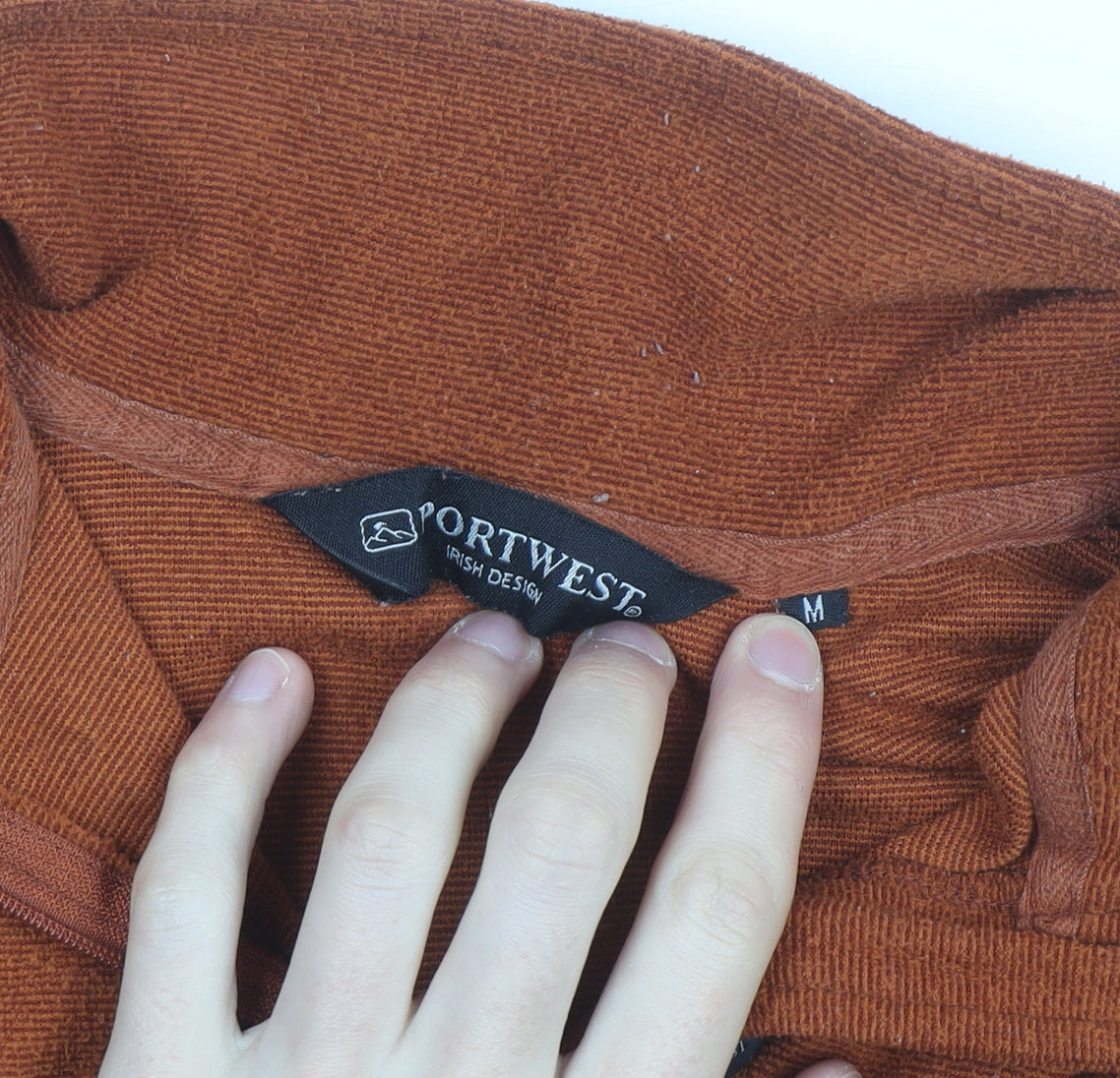 Portwest Women's Brown Fleece 1/2 Zip Activewear Jacket Size M