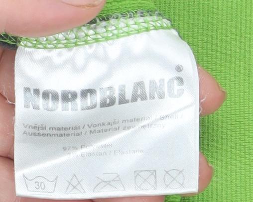 NordBlanc Men's Green Athletic Pullover Sweatshirt M