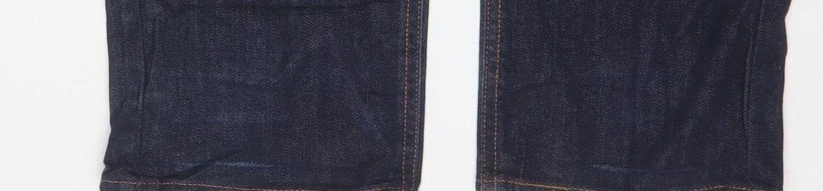 Levi's Men's Blue 34W 30L Straight Fit Denim Jeans