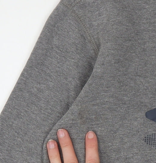 Umbro Men's Grey Crew Neck Pullover Sweatshirt Size S