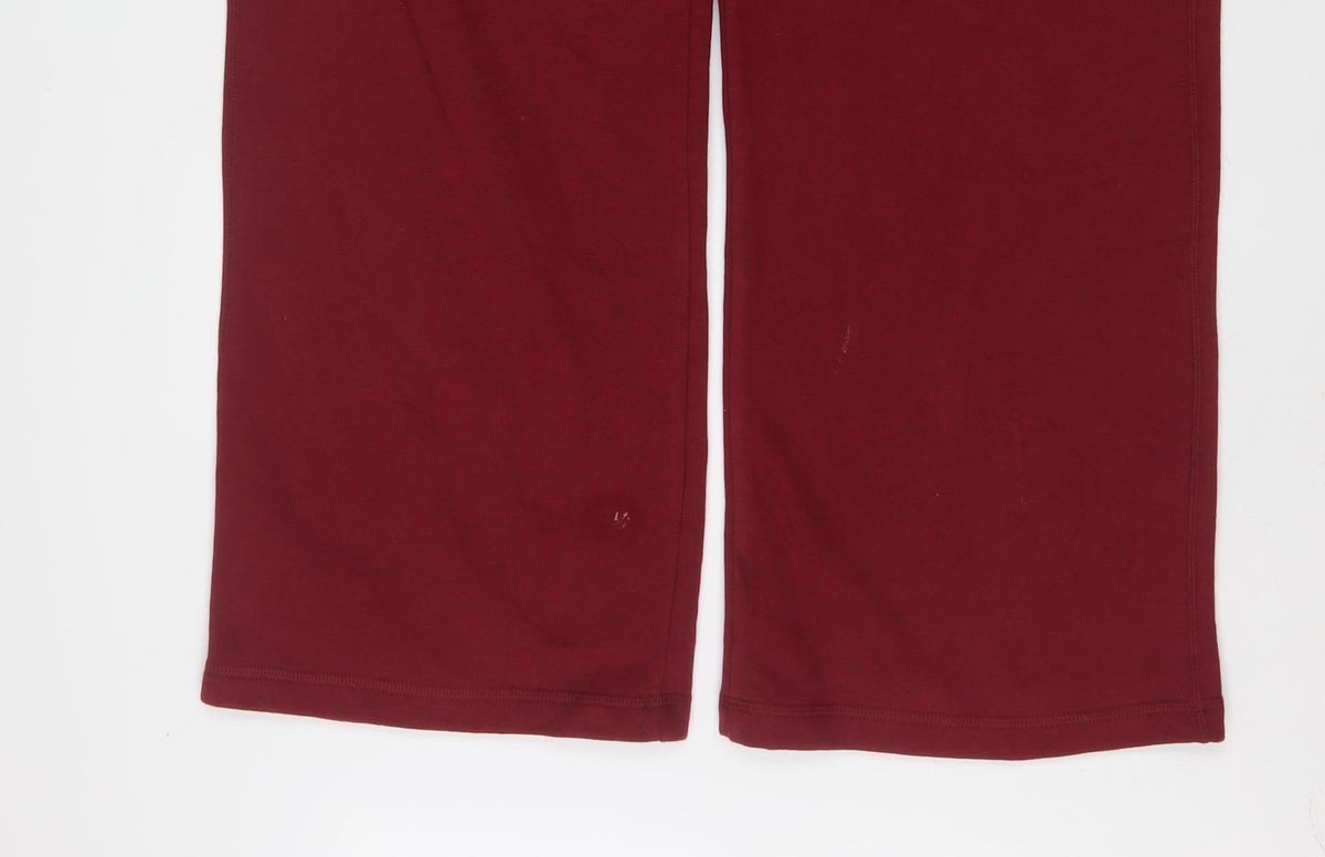 Nike Men’s Red NFL Team Sweatpants XL Straight Fit Cotton Blend