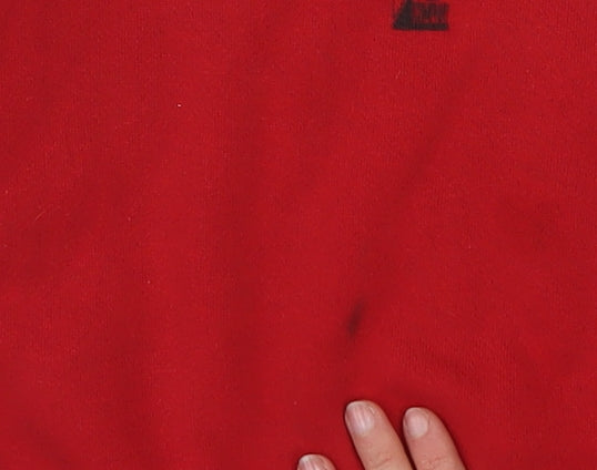 Tultex Mens Red 2XL Wisconsin Pullover Sweatshirt Vintage USA
