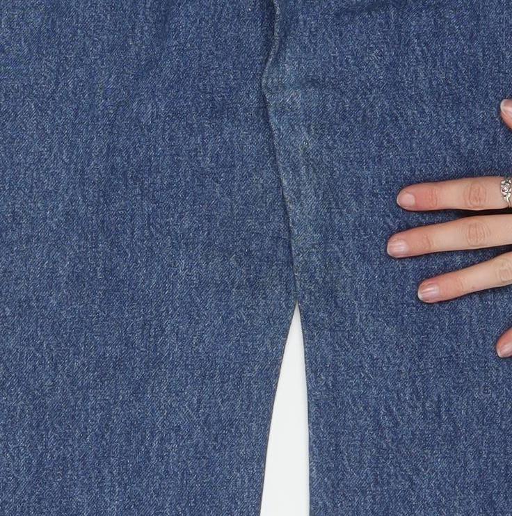 Harley-Davidson Men’s Blue Straight Fit Denim Jeans 40x32