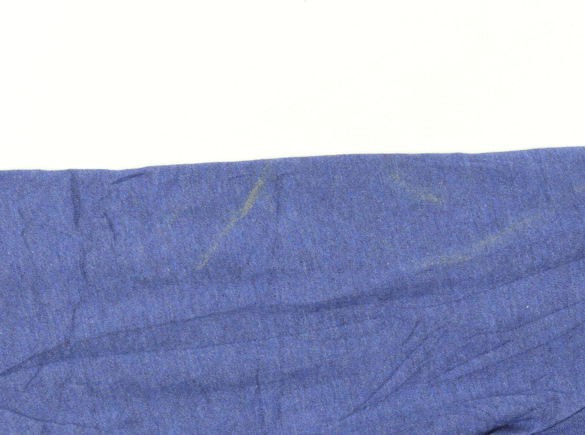 Nike Women's Blue Pullover Hoodie Size S Cotton Blend