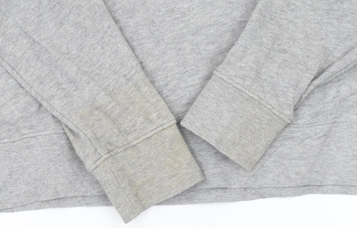 Lee Womens Grey Legendary Logo Regular Fit Sweatshirt M