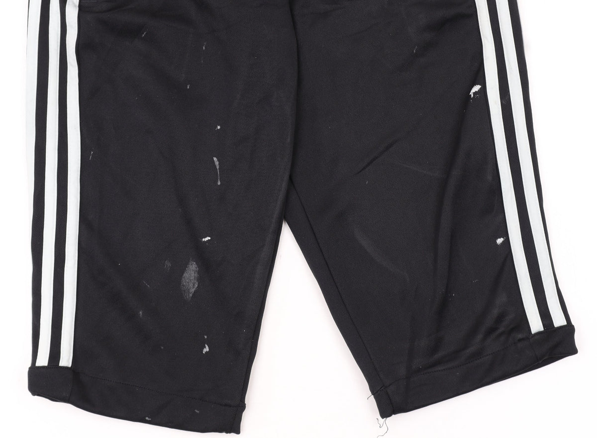 Adidas Women’s Black XS Track Pants Three Stripe Sports Trousers