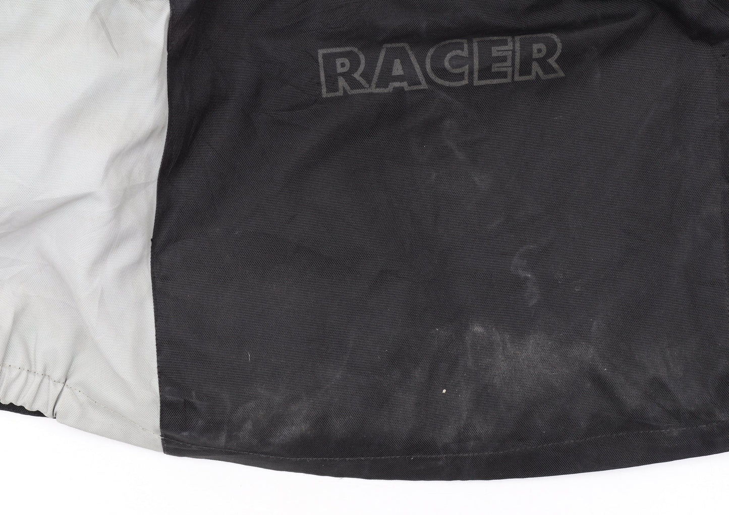 Racer Men’s Black 4XL Motorcycle Jacket Waterproof Reflective Polyester