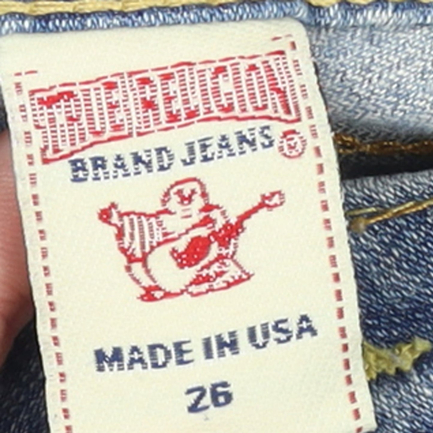 True Religion Womens Blue Size 26 Skinny Denim Jeans