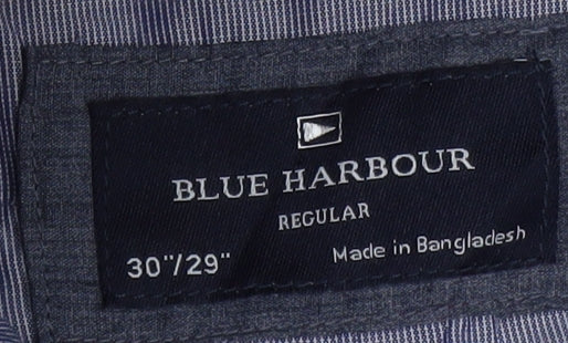 Blue Harbour Men's Red Chino Trousers Size 30/29 Regular Fit