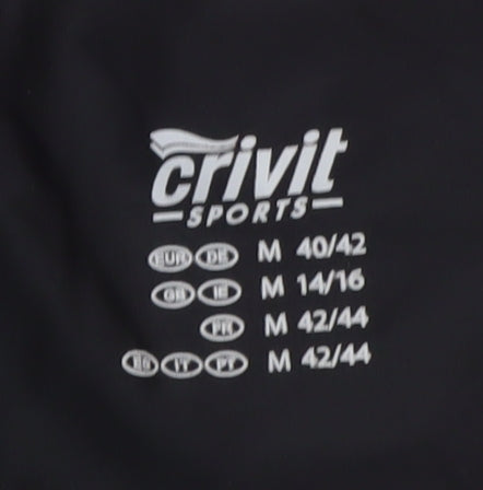 Crivit Sports Men's Black M Compression Cycling Shorts Breathable