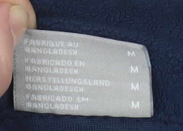 Columbia Men's Blue Fleece 1/4 Zip Pullover Jacket Size M