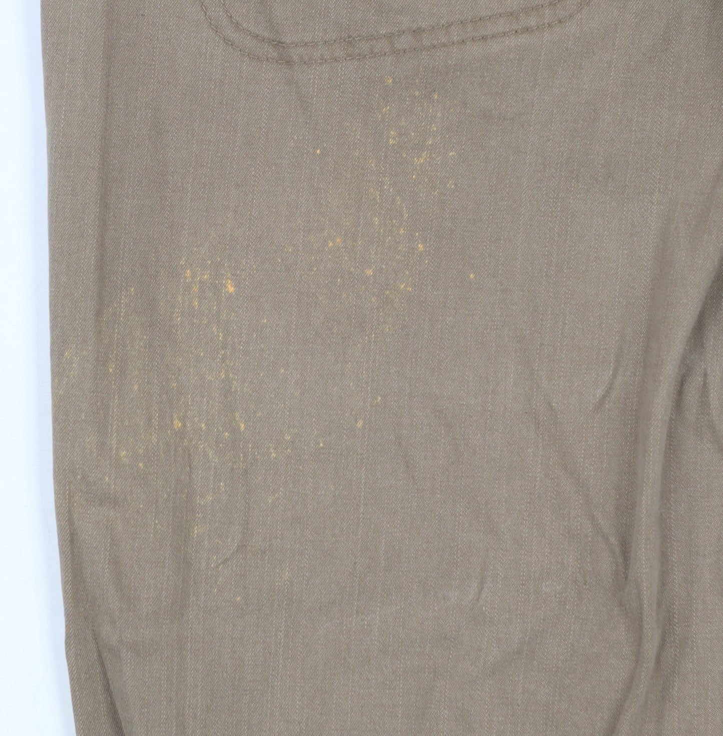 Lee Women’s Beige Capri Trousers Size 12 Cotton Stretch