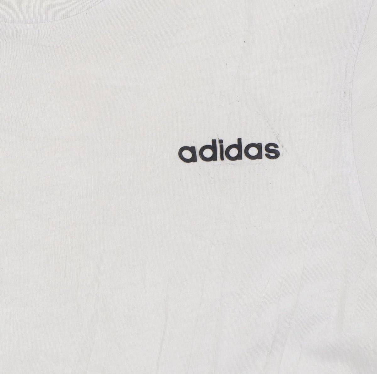 Adidas Boys White 15-16 Years T-Shirt Short Sleeve Crew Neck Sports Top