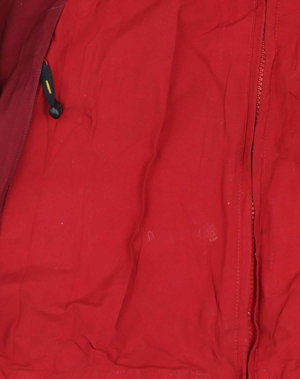 Jack Wolfskin Boys Red Hooded Waterproof Parka Jacket Size 176
