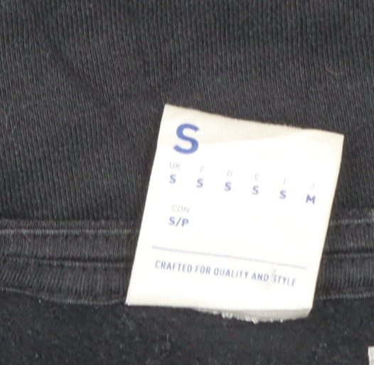 Reebok Men’s Black Small Classic Logo Crew Neck Sweatshirt