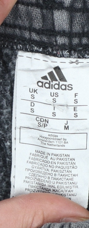 Adidas Women's Black Jogger Sweatpants Size S Cotton Blend