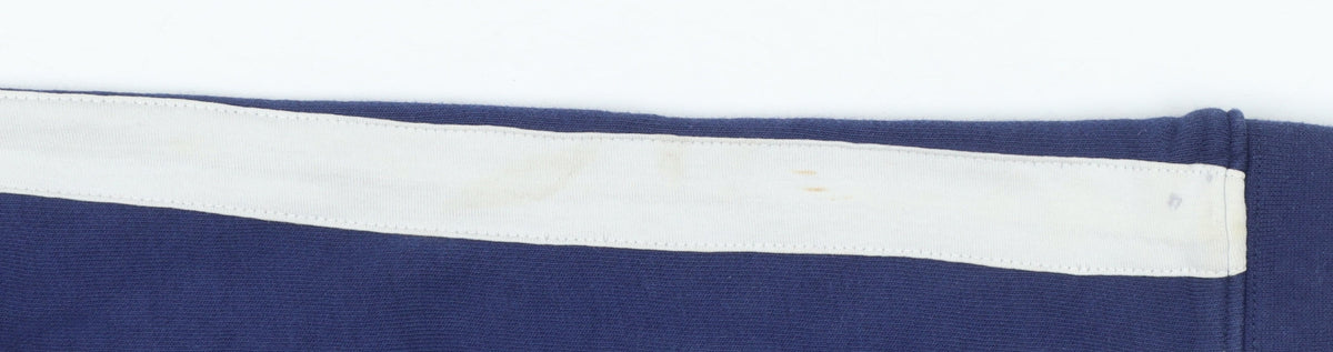 Fila Womens Navy & Red Raglan Sweatshirt Size L Cotton Blend
