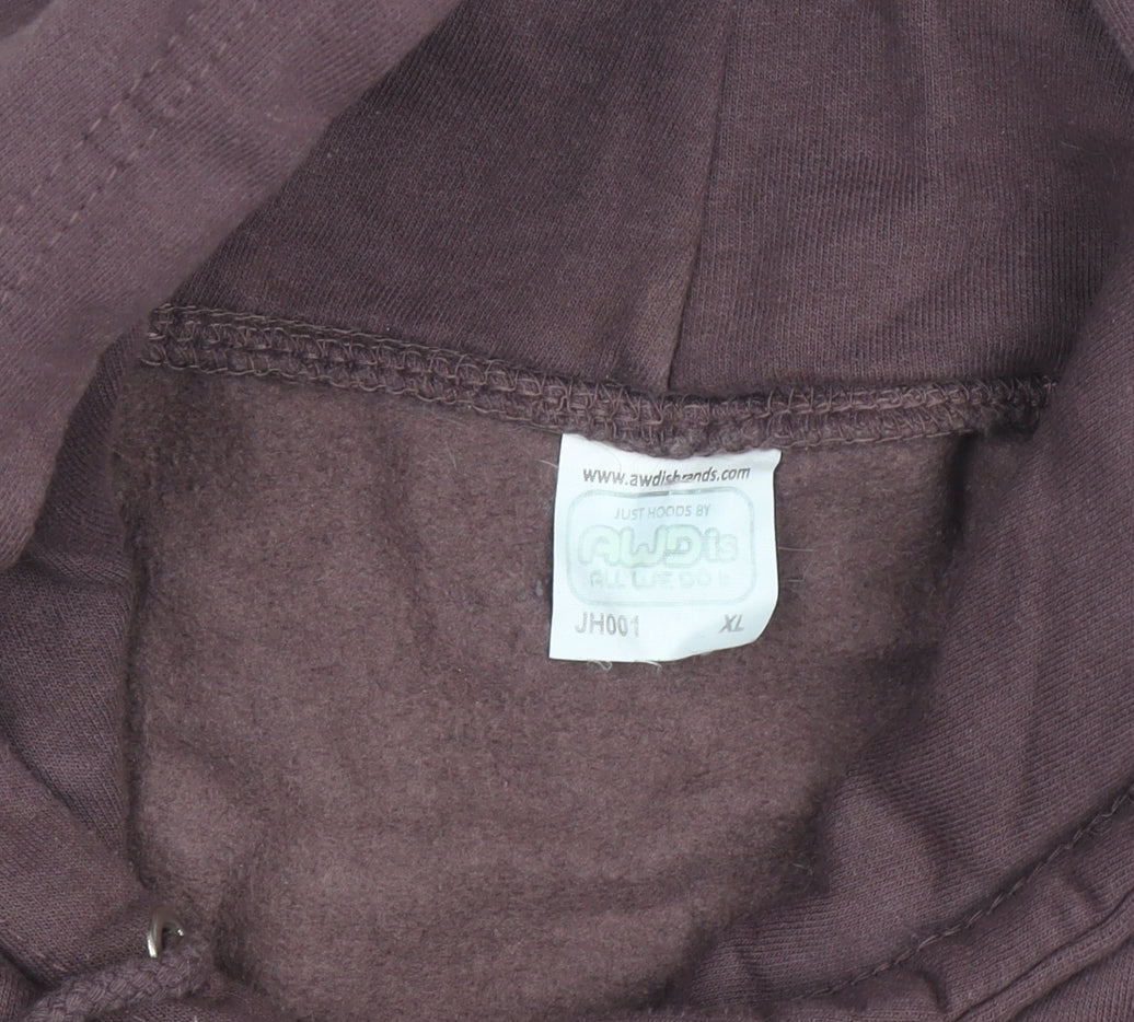 AWDis Men's Brown University of Lincoln XL Pullover Hoodie