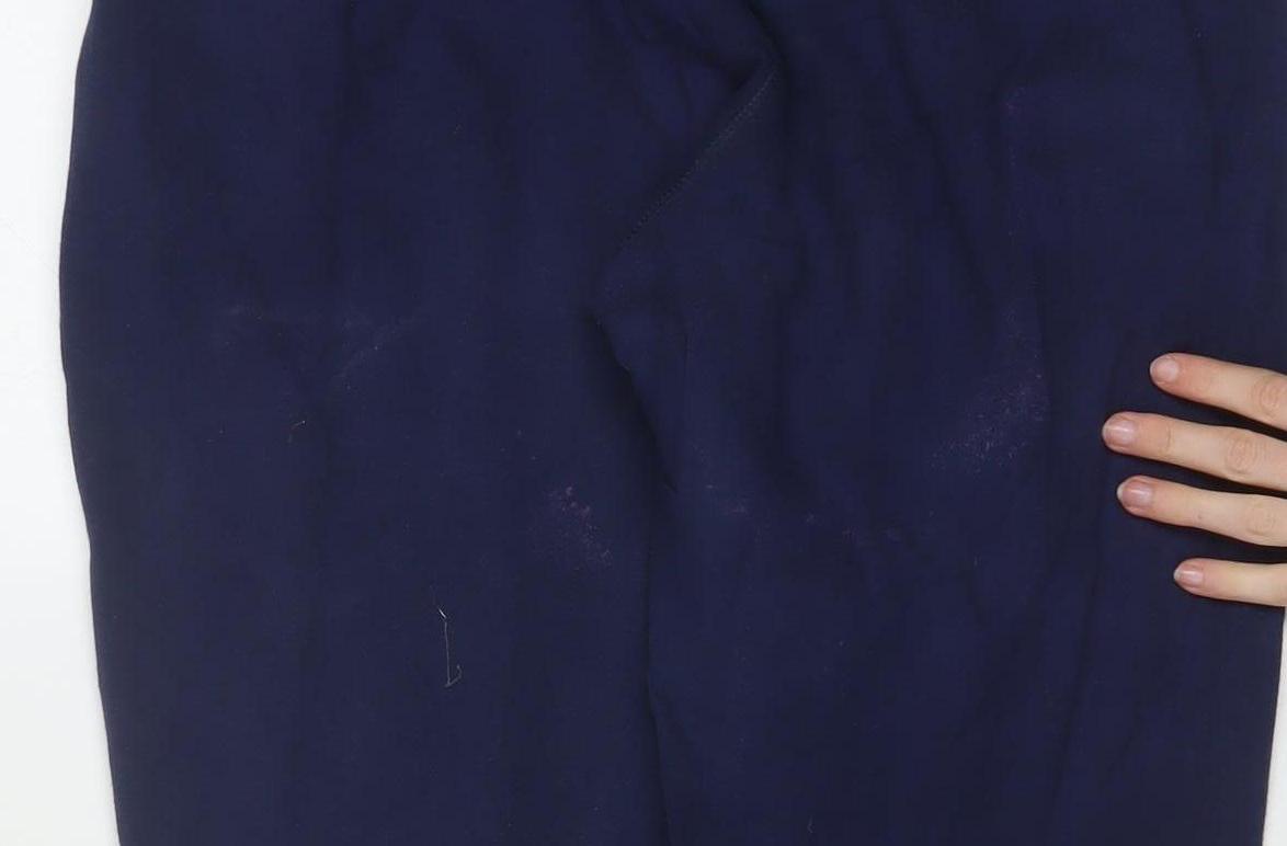 Adidas Women’s Blue Jogger Sweatpants Size S Fleece Trousers