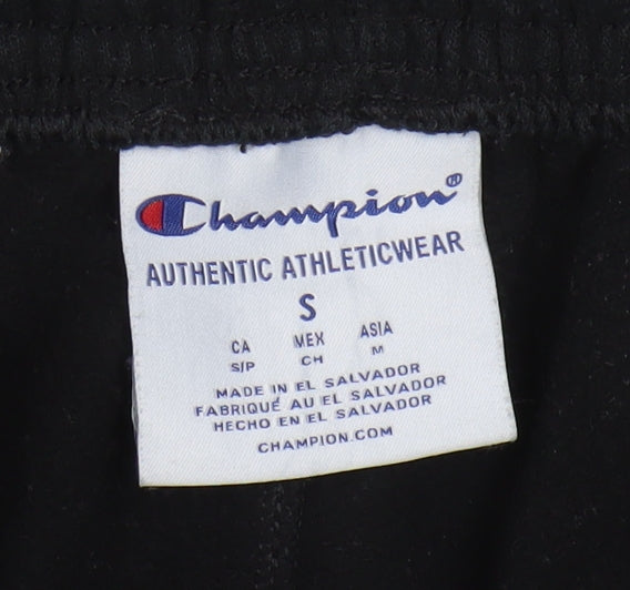 Champion Men's Black Regular Fit Jogger Sweatpants Size S