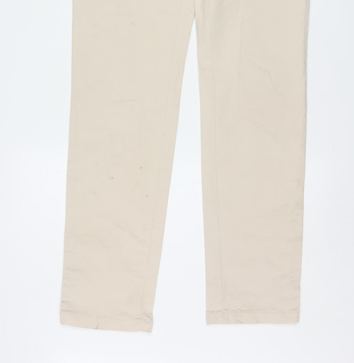 Tommy Hilfiger Men's Beige Chino Trousers 32x32 Regular Fit