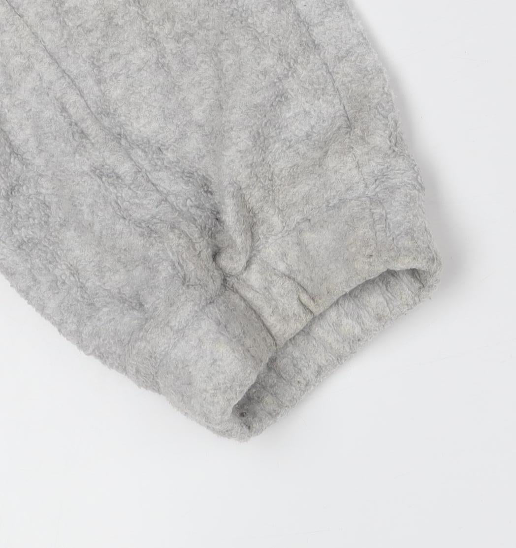 Columbia Women's Grey Fleece Full Zip Jacket Size M