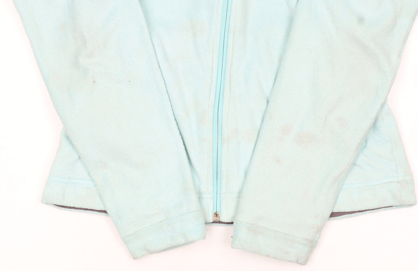 The North Face Women's Blue Full Zip Fleece Sweatshirt S Regular