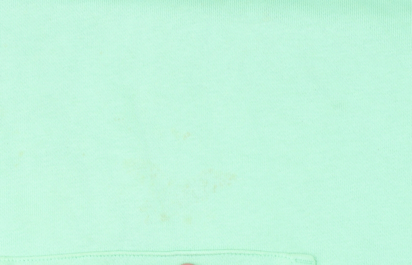 Adidas Mens Green Pullover Hoodie Size M Logo Fleece Sweatshirt