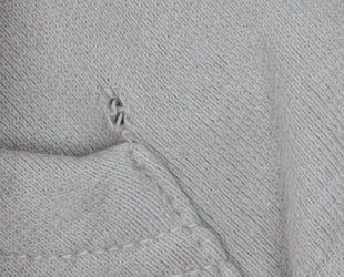 Another Version Men's Beige Pullover Hoodie Size S Cotton