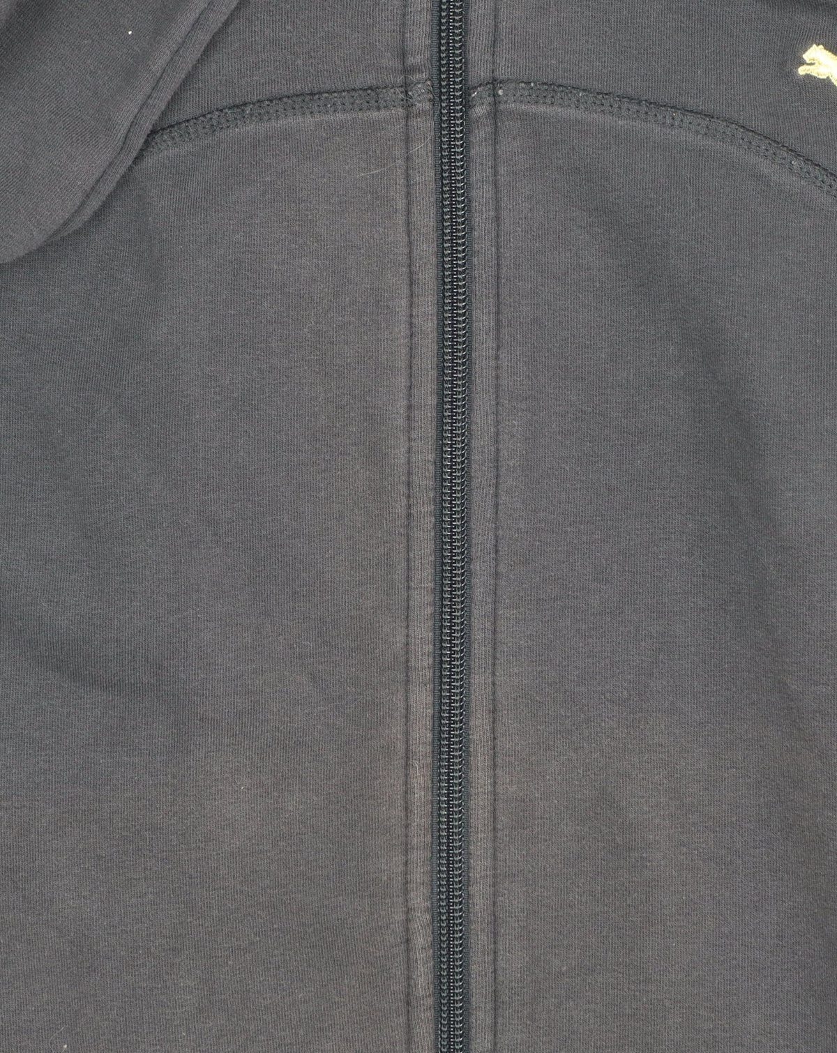 Puma Women's Black Size 16 Full Zip Hoodie with Pink Drawcords