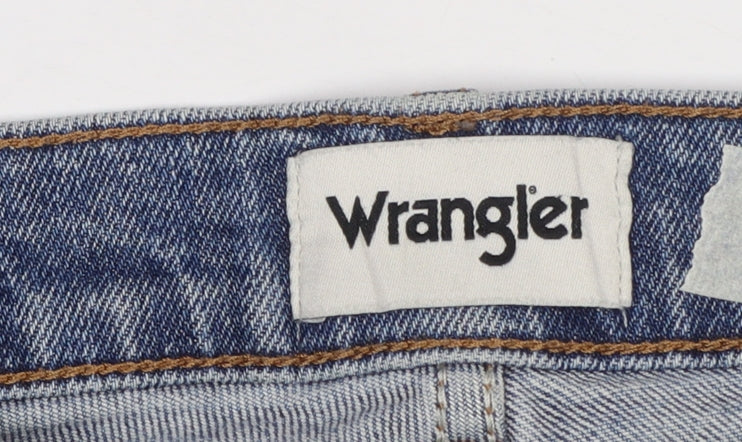 Wrangler Men Blue Greensboro Straight Fit Denim Jeans W32 L30