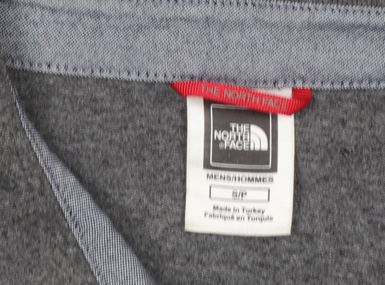 The North Face Men's Grey Short Sleeve Polo Shirt Size S