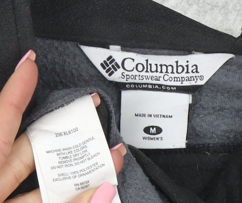 Columbia Unisex Adults Black Fleece Full Zip Outdoor Jacket M
