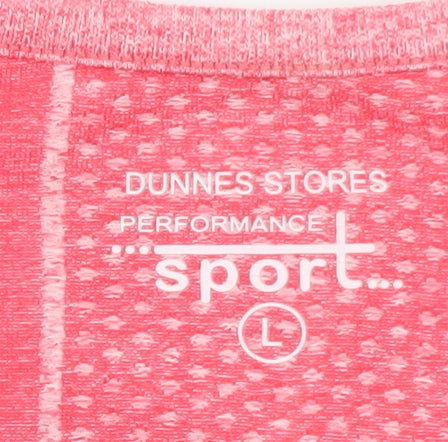 Dunnes Women’s Pink Performance Sport T-Shirt L