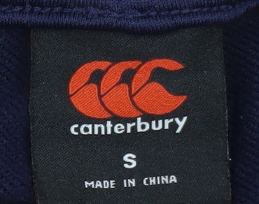 Canterbury Men Blue Slim Jogger Rugby Trousers Size S
