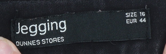 Dunnes Womens Black Size 16 Jegging Slim Fit Jeans