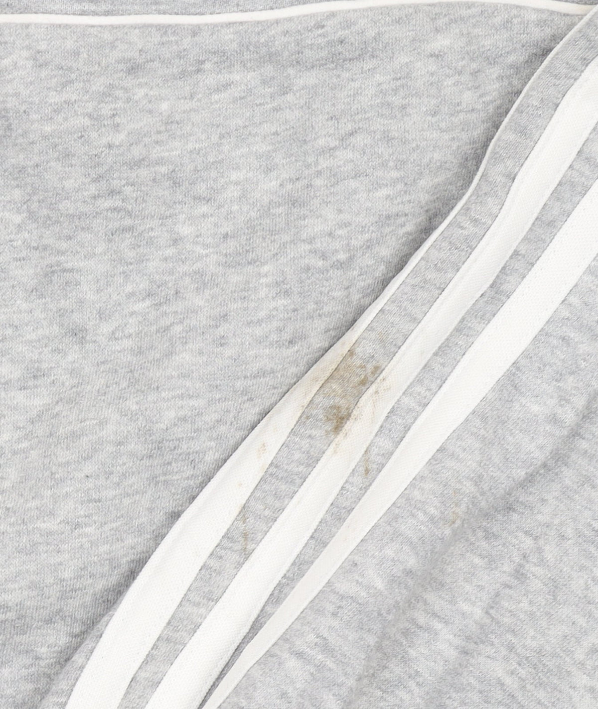 Adidas Men’s Grey Small Crew Neck Pullover Sweatshirt