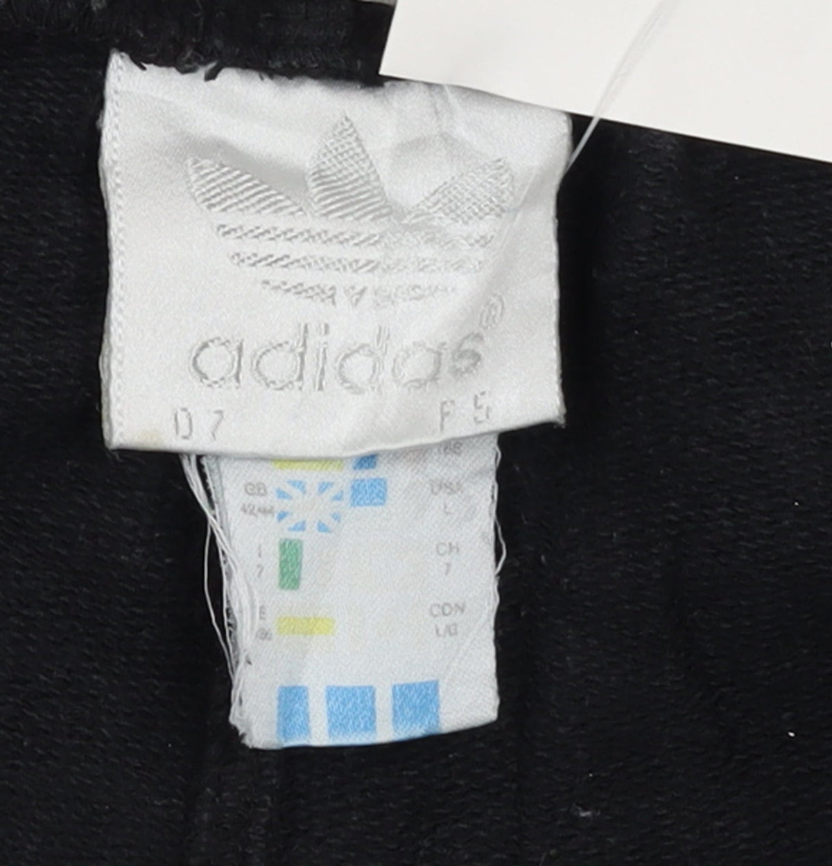 Adidas Mens Black Jogger Sweatpants L Regular Fit Elastic Waist