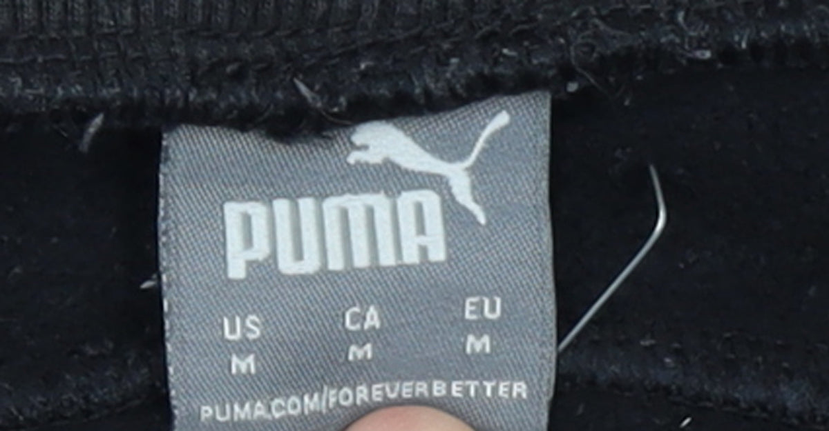 Puma Men Black Jogger Sweatpants M Casual Sportswear