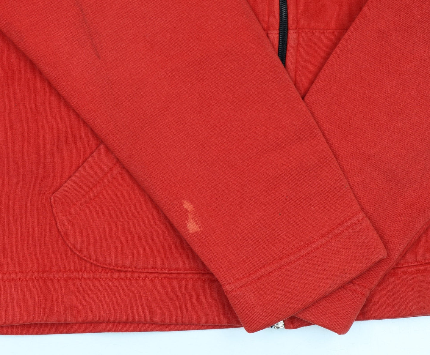 Champion Men's Red XL Track Jacket Full Zip Fleece Activewear