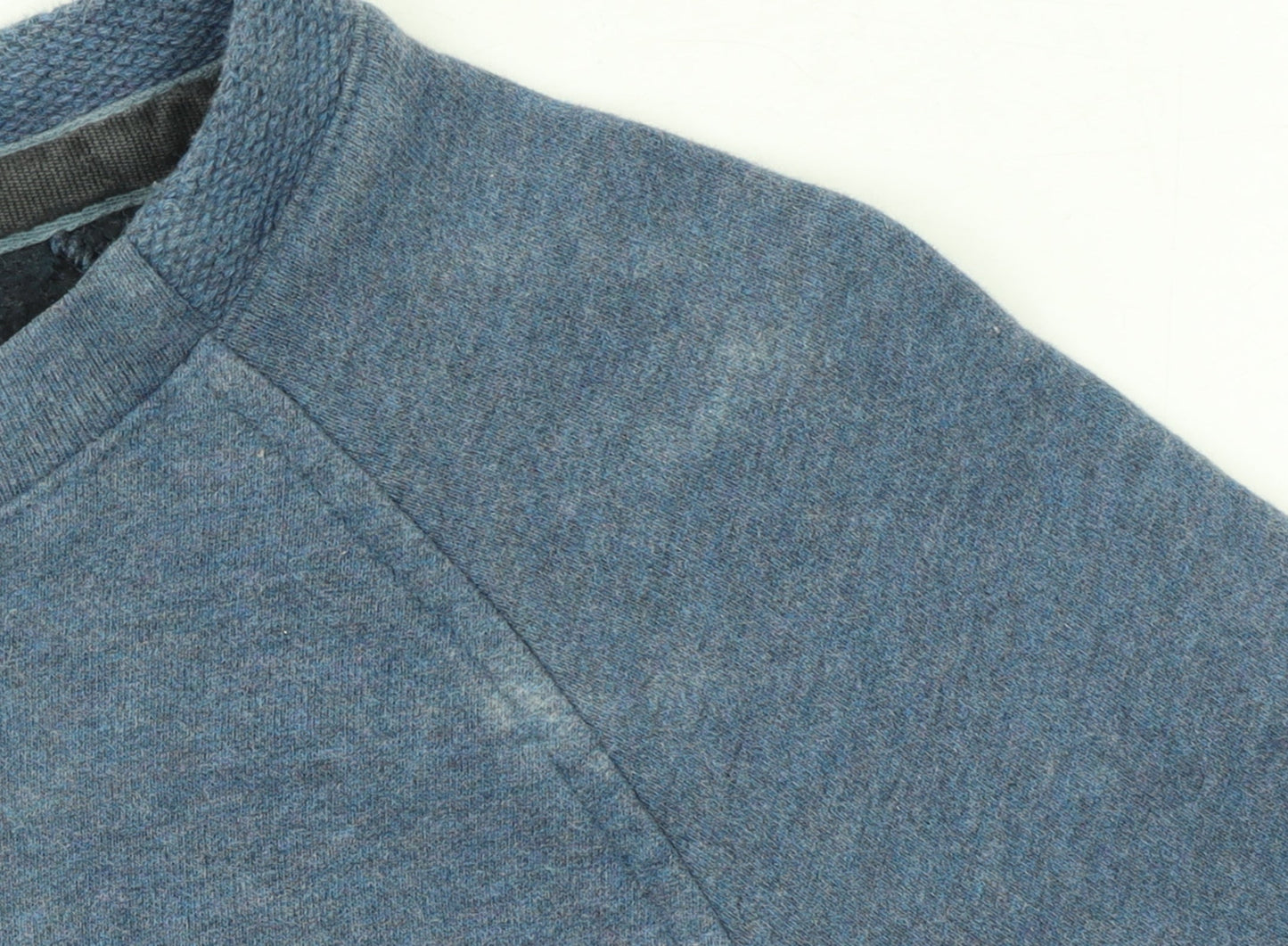 Hugo Boss Men's Blue Logo Pullover Sweatshirt Size M Crew Neck Cotton