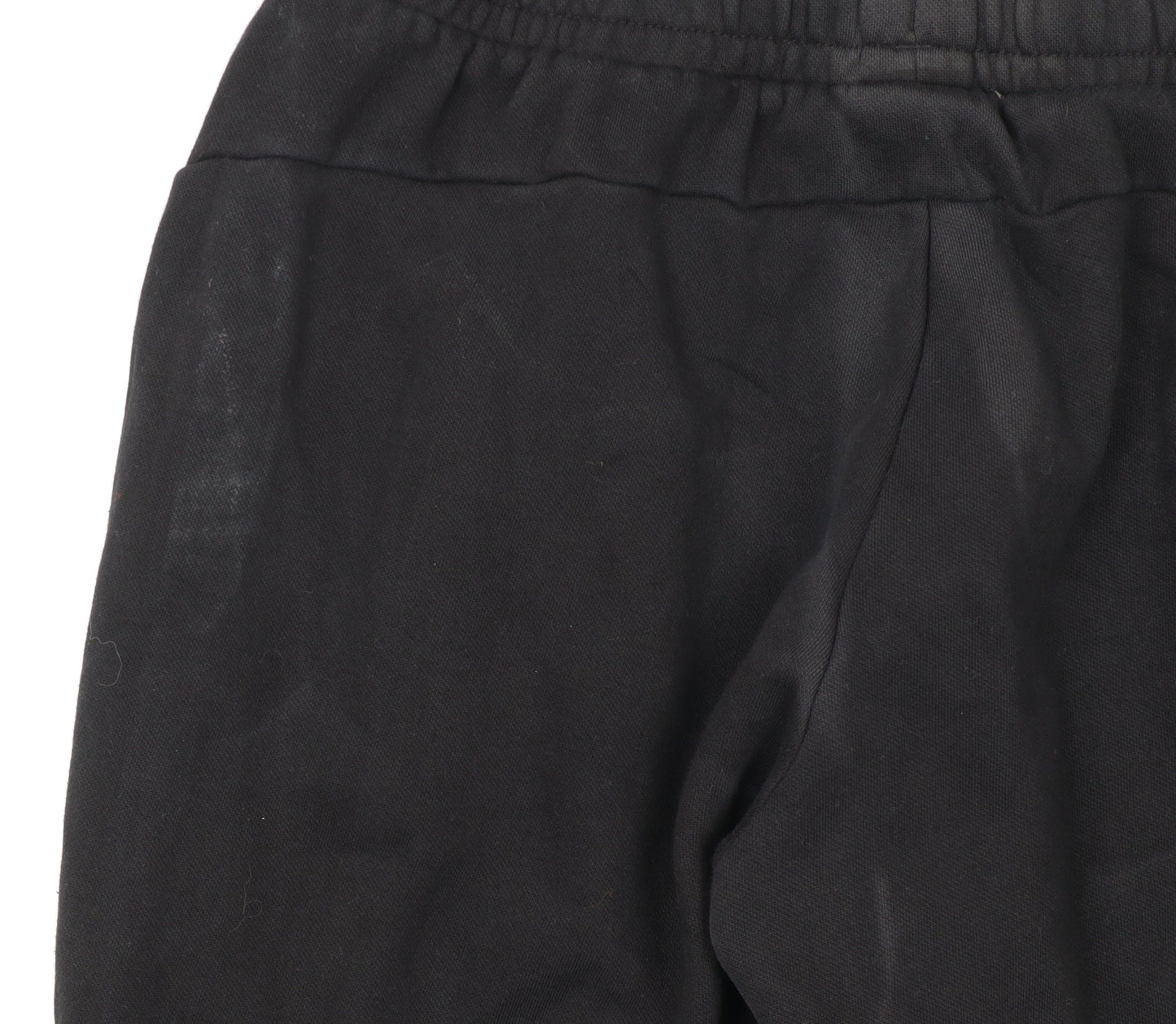 Puma Womens Black Cotton Blend Jogger Sweatpants L